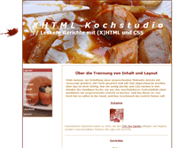 Tablet Screenshot of csskueche.xhtmlforum.de